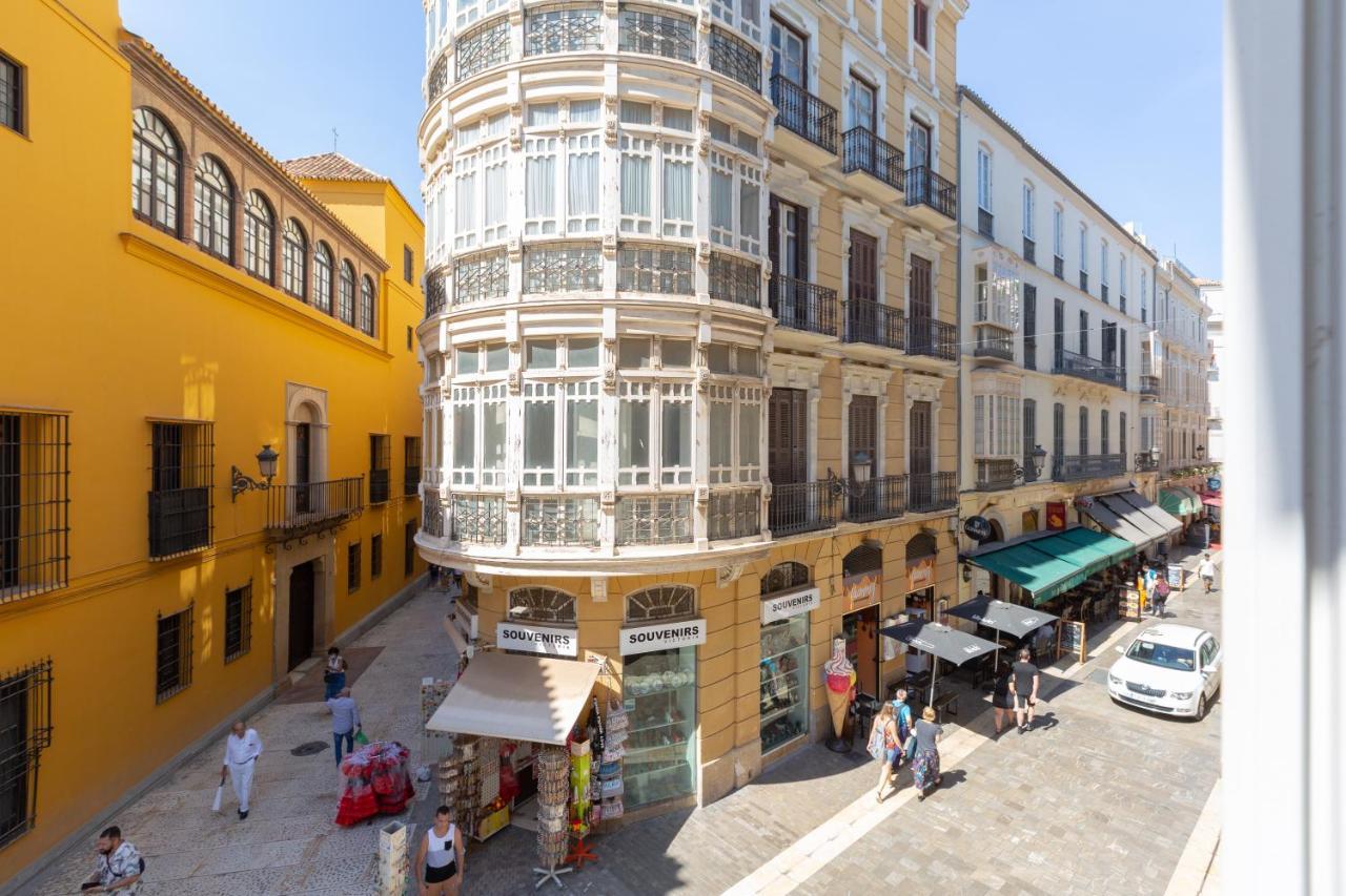 Luminoso Apartamento De Dos Habitaciones Con Vistas A Las Catedral Malaga Exterior photo